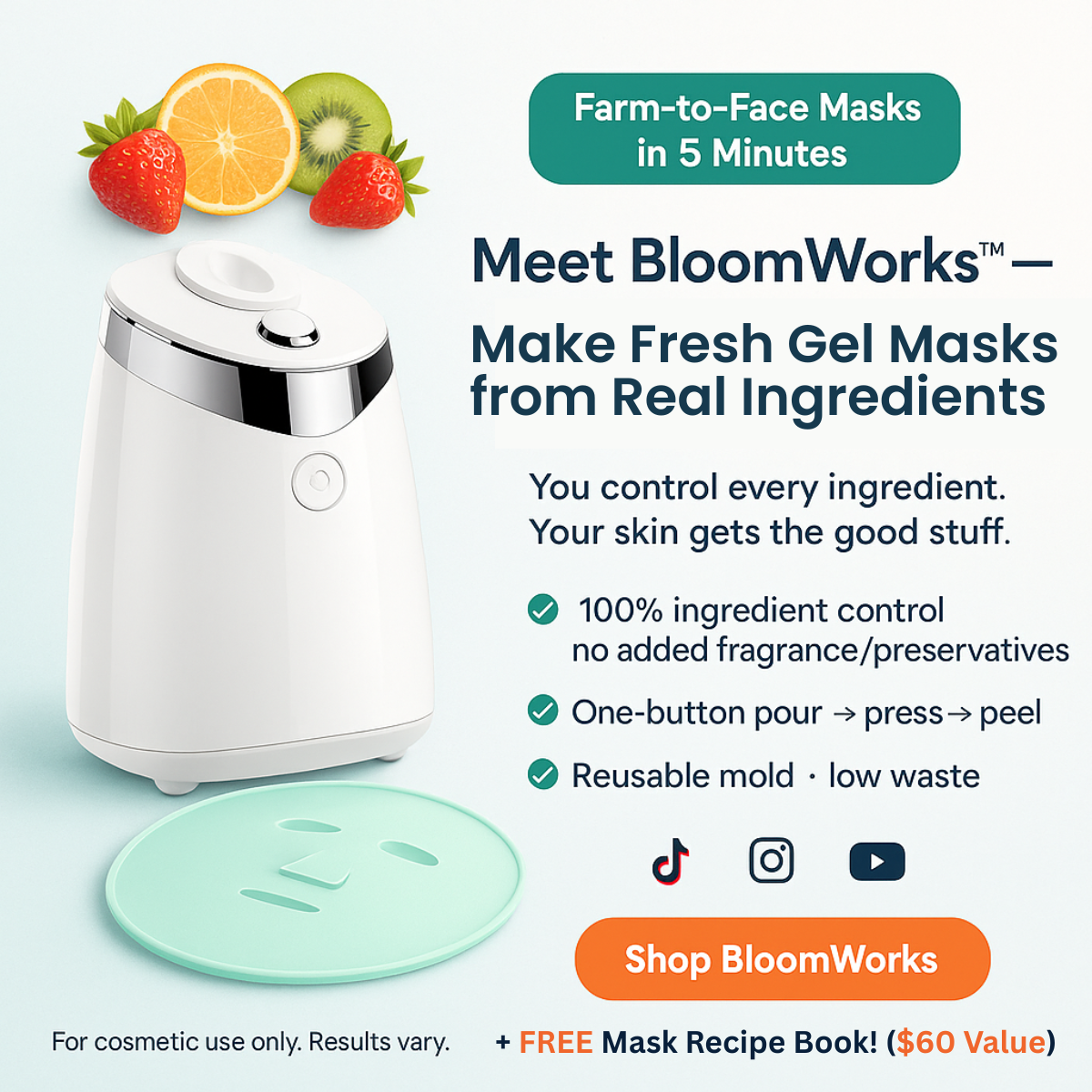 BloomWorks Face Mask Maker